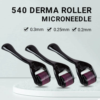 Titanium Microneedle Derma Roller 540 Pin Skin Tool