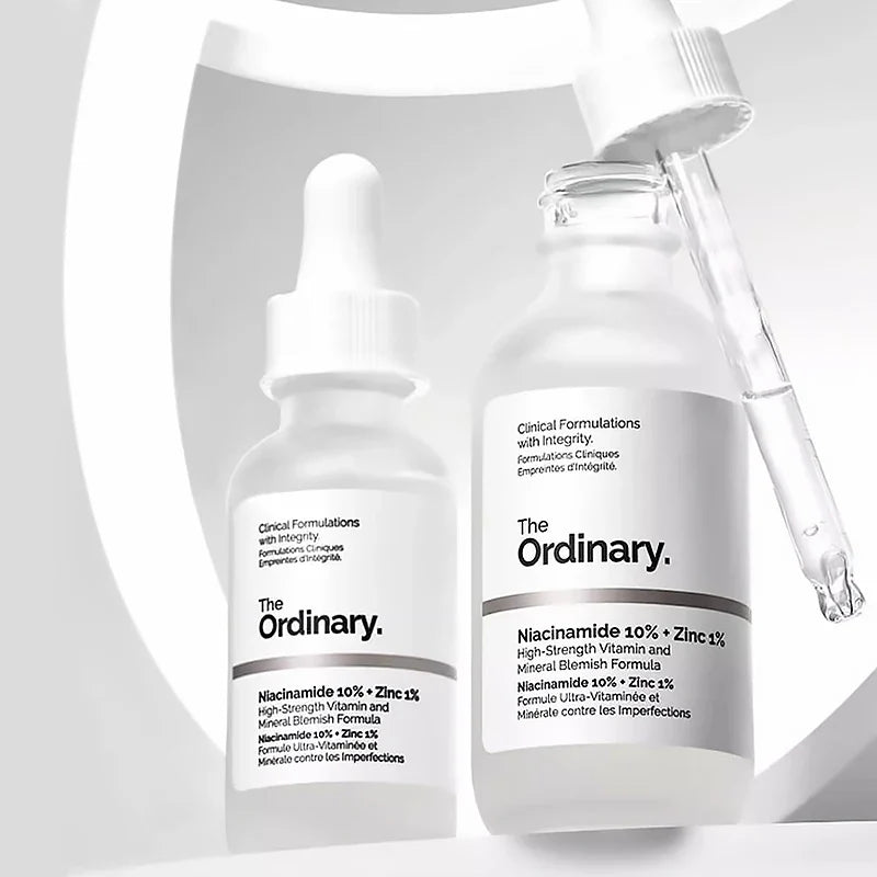 Korean Niacinamide 10% + Zinc 1% Serum 30ml Multi Effect Improve Texture Reduce Excess Oil Strengthen Skin Moisture Barrier