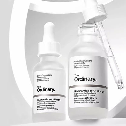 Korean Niacinamide 10% + Zinc 1% Serum 30ml Multi Effect Improve Texture Reduce Excess Oil Strengthen Skin Moisture Barrier