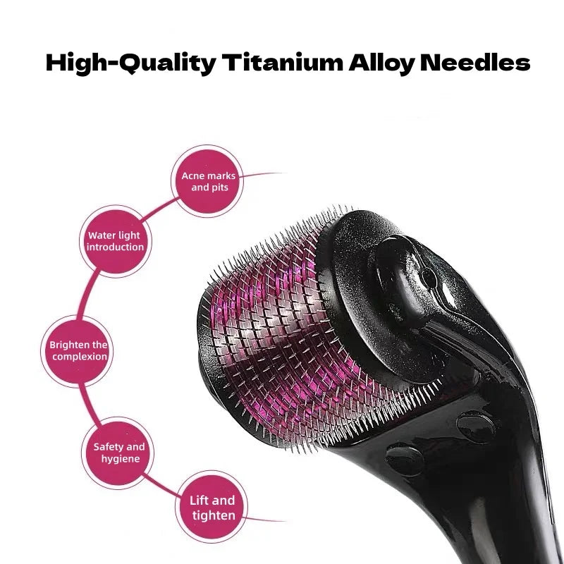 540 Needle Derma Roller For Beard And Skin Care