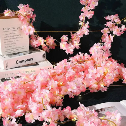 Cherry Blossom Fairy Light Garland