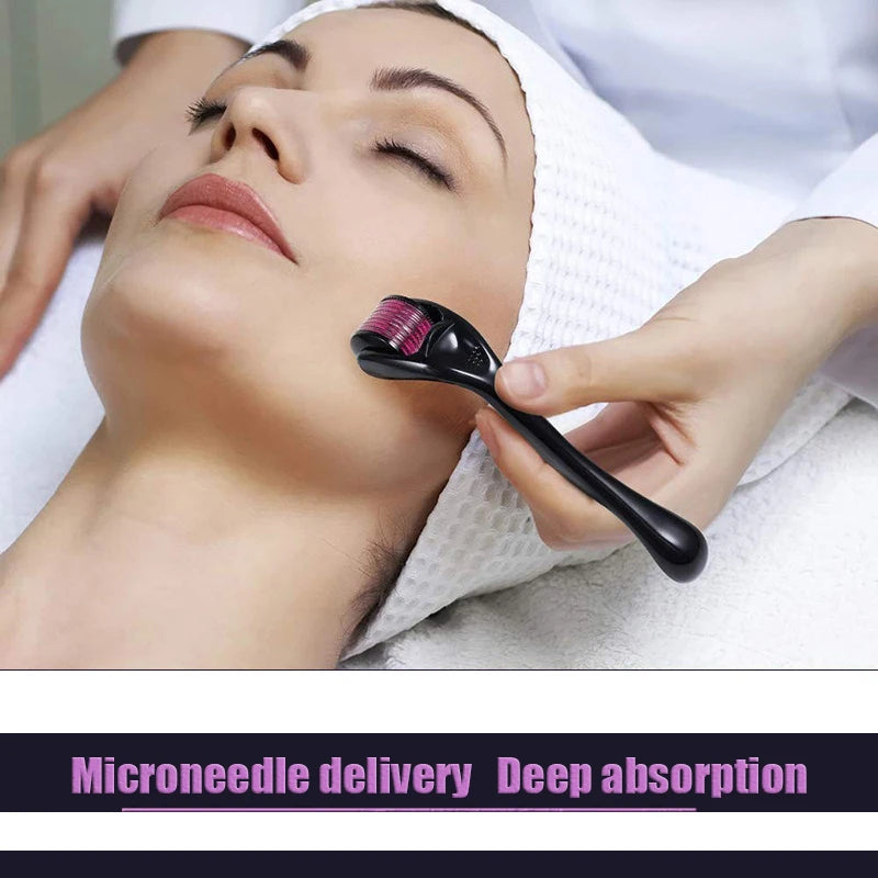 0.25 mm Titanium Derma Roller Facial Skincare Tool