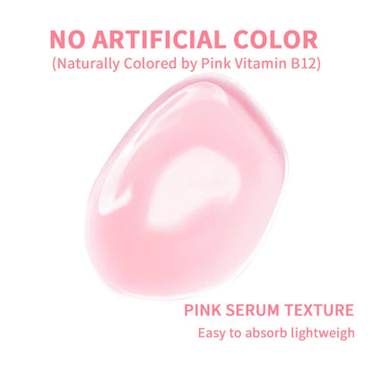 Salmon DNA PDRN Pink Peptide Serum Pink Glow Serum Remove Skin Darkness Hydrating Moisturizing Firming Korean Skincare