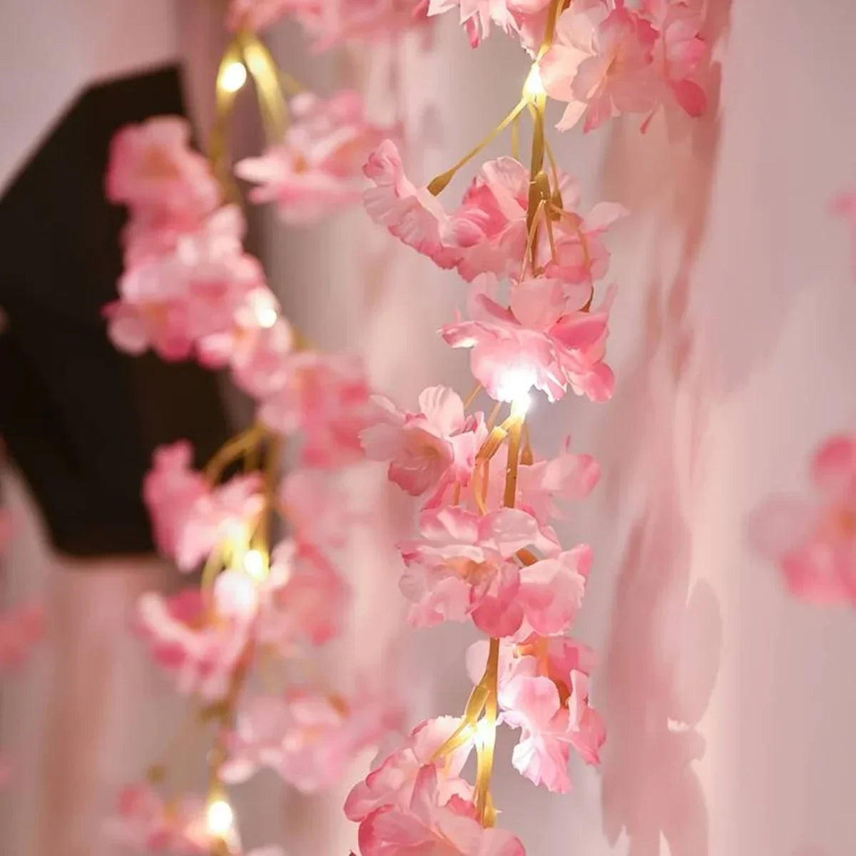 Cherry Blossom Fairy Light Garland