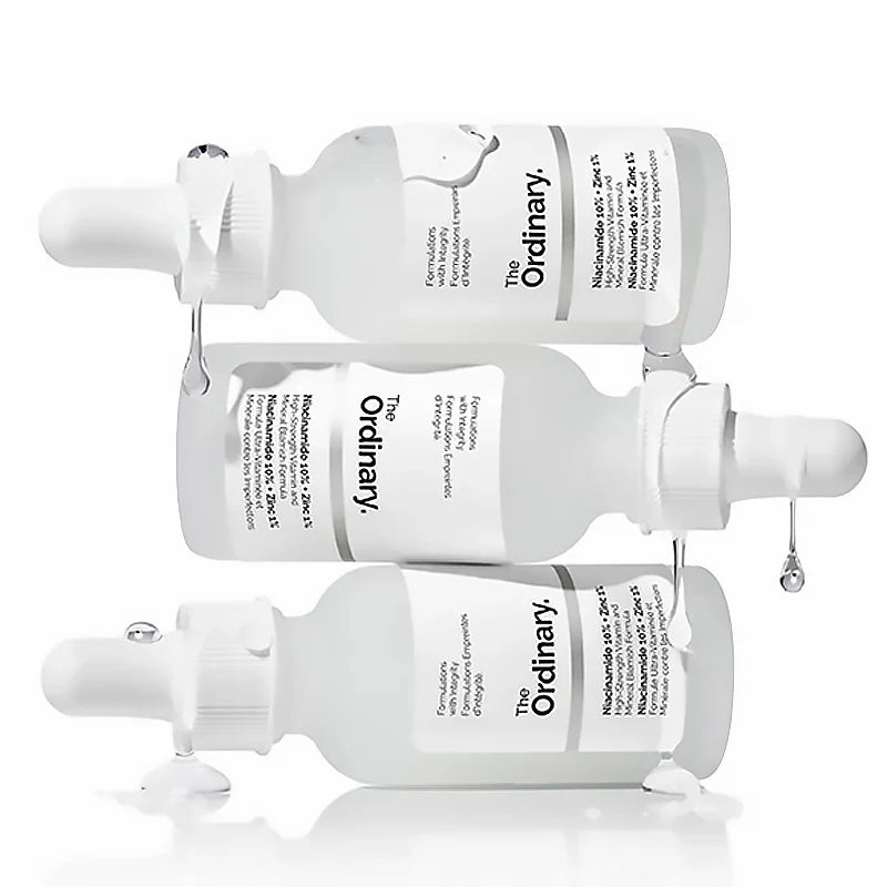 Korean Niacinamide 10% + Zinc 1% Serum 30ml Multi Effect Improve Texture Reduce Excess Oil Strengthen Skin Moisture Barrier
