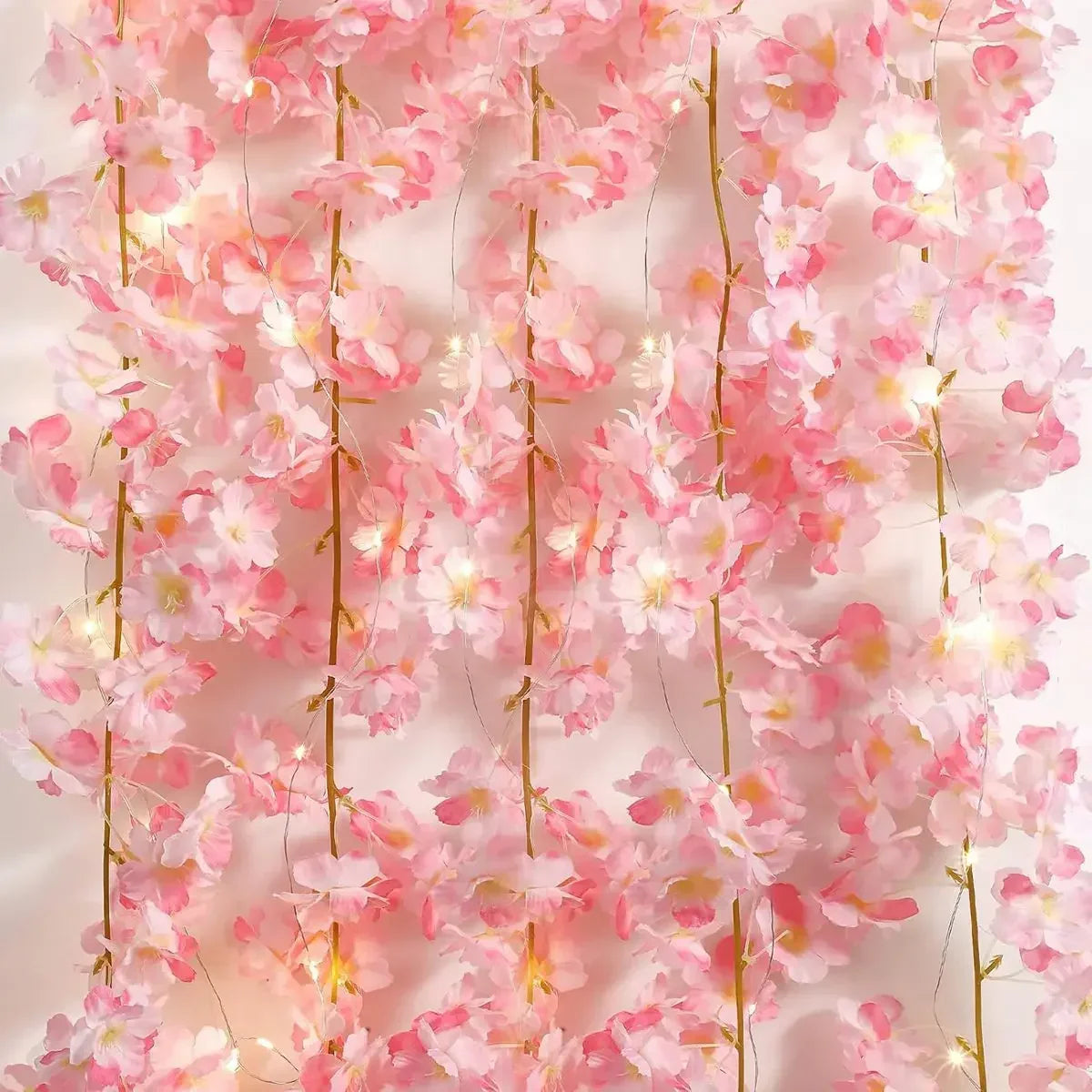 Cherry Blossom Fairy Light Garland